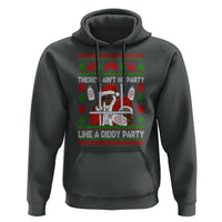 Funny Christmas Diddy Hoodie Aint No Party Like A Diddy Party Baby Oil Dirty Ugly Xmas - Wonder Print Shop