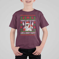 Funny Christmas Diddy T Shirt For Kid Aint No Party Like A Diddy Party Baby Oil Dirty Ugly Xmas - Wonder Print Shop