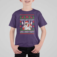 Funny Christmas Diddy T Shirt For Kid Aint No Party Like A Diddy Party Baby Oil Dirty Ugly Xmas - Wonder Print Shop