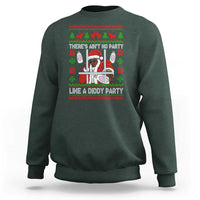 Funny Christmas Diddy Sweatshirt Aint No Party Like A Diddy Party Baby Oil Dirty Ugly Xmas - Wonder Print Shop