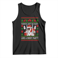 Funny Christmas Diddy Tank Top Aint No Party Like A Diddy Party Baby Oil Dirty Ugly Xmas - Wonder Print Shop