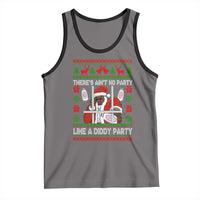 Funny Christmas Diddy Tank Top Aint No Party Like A Diddy Party Baby Oil Dirty Ugly Xmas - Wonder Print Shop