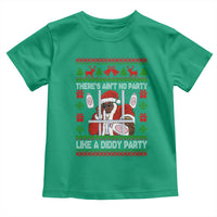 Funny Christmas Diddy Toddler T Shirt Aint No Party Like A Diddy Party Baby Oil Dirty Ugly Xmas - Wonder Print Shop