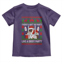 Funny Christmas Diddy Toddler T Shirt Aint No Party Like A Diddy Party Baby Oil Dirty Ugly Xmas - Wonder Print Shop