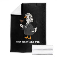 Goose Lawyer Throw Blanket Law School Graduation Gift Funny Silly Gooses Lovers - Wonder Print Shop