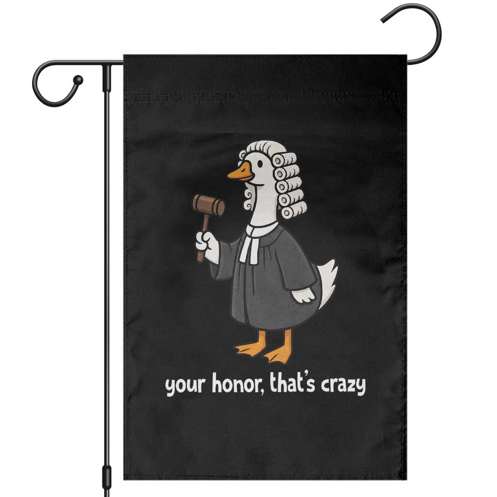 Goose Lawyer Garden Flag Law School Graduation Gift Funny Silly Gooses Lovers - Wonder Print Shop