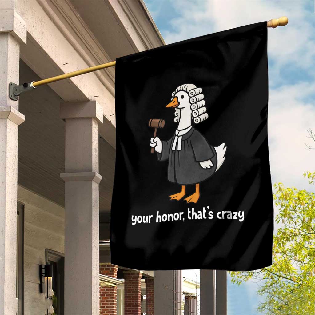 Goose Lawyer Garden Flag Law School Graduation Gift Funny Silly Gooses Lovers - Wonder Print Shop