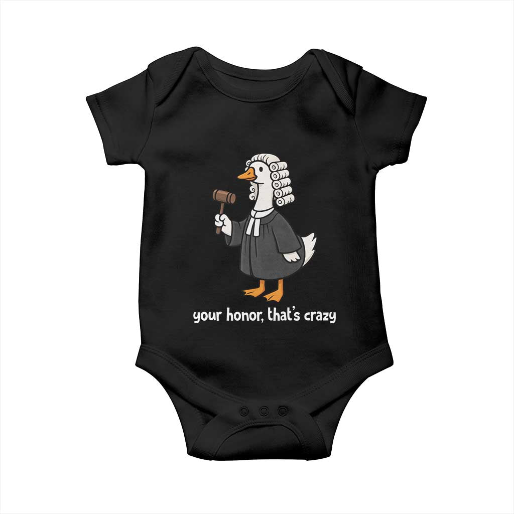 Goose Lawyer Baby Onesie Law School Graduation Gift Funny Silly Gooses Lovers - Wonder Print Shop
