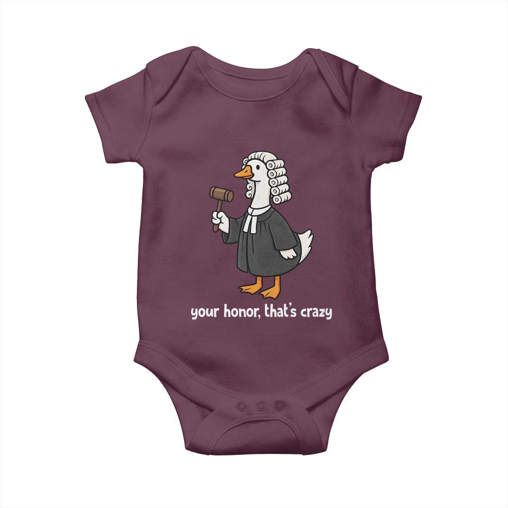 Goose Lawyer Baby Onesie Law School Graduation Gift Funny Silly Gooses Lovers - Wonder Print Shop
