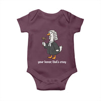 Goose Lawyer Baby Onesie Law School Graduation Gift Funny Silly Gooses Lovers - Wonder Print Shop