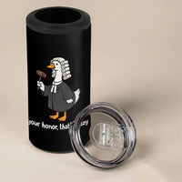 Goose Lawyer 4 in 1 Can Cooler Tumbler Law School Graduation Gift Funny Silly Gooses Lovers - Wonder Print Shop