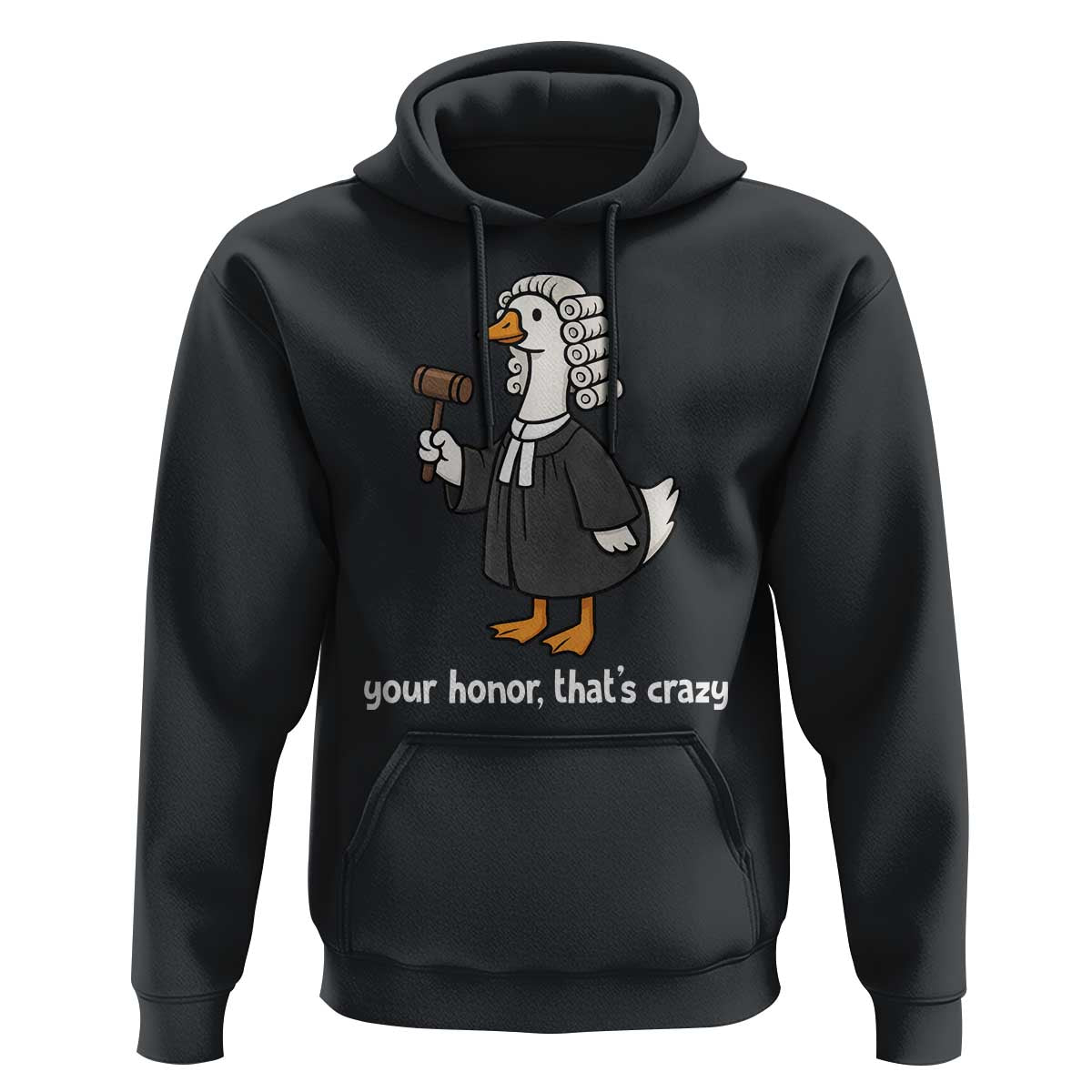 Goose Lawyer Hoodie Law School Graduation Gift Funny Silly Gooses Lovers - Wonder Print Shop
