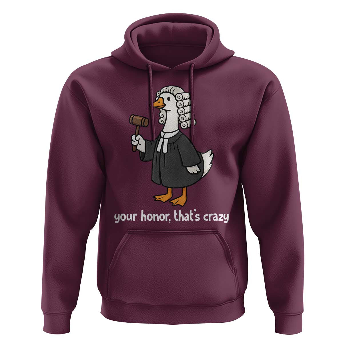 Goose Lawyer Hoodie Law School Graduation Gift Funny Silly Gooses Lovers - Wonder Print Shop