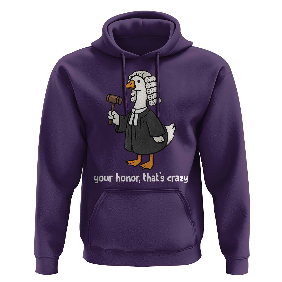 Goose Lawyer Hoodie Law School Graduation Gift Funny Silly Gooses Lovers - Wonder Print Shop