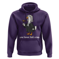 Goose Lawyer Hoodie Law School Graduation Gift Funny Silly Gooses Lovers - Wonder Print Shop