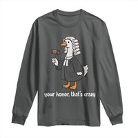 Goose Lawyer Long Sleeve Shirt Law School Graduation Gift Funny Silly Gooses Lovers - Wonder Print Shop