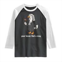 Goose Lawyer Raglan Shirt Law School Graduation Gift Funny Silly Gooses Lovers - Wonder Print Shop