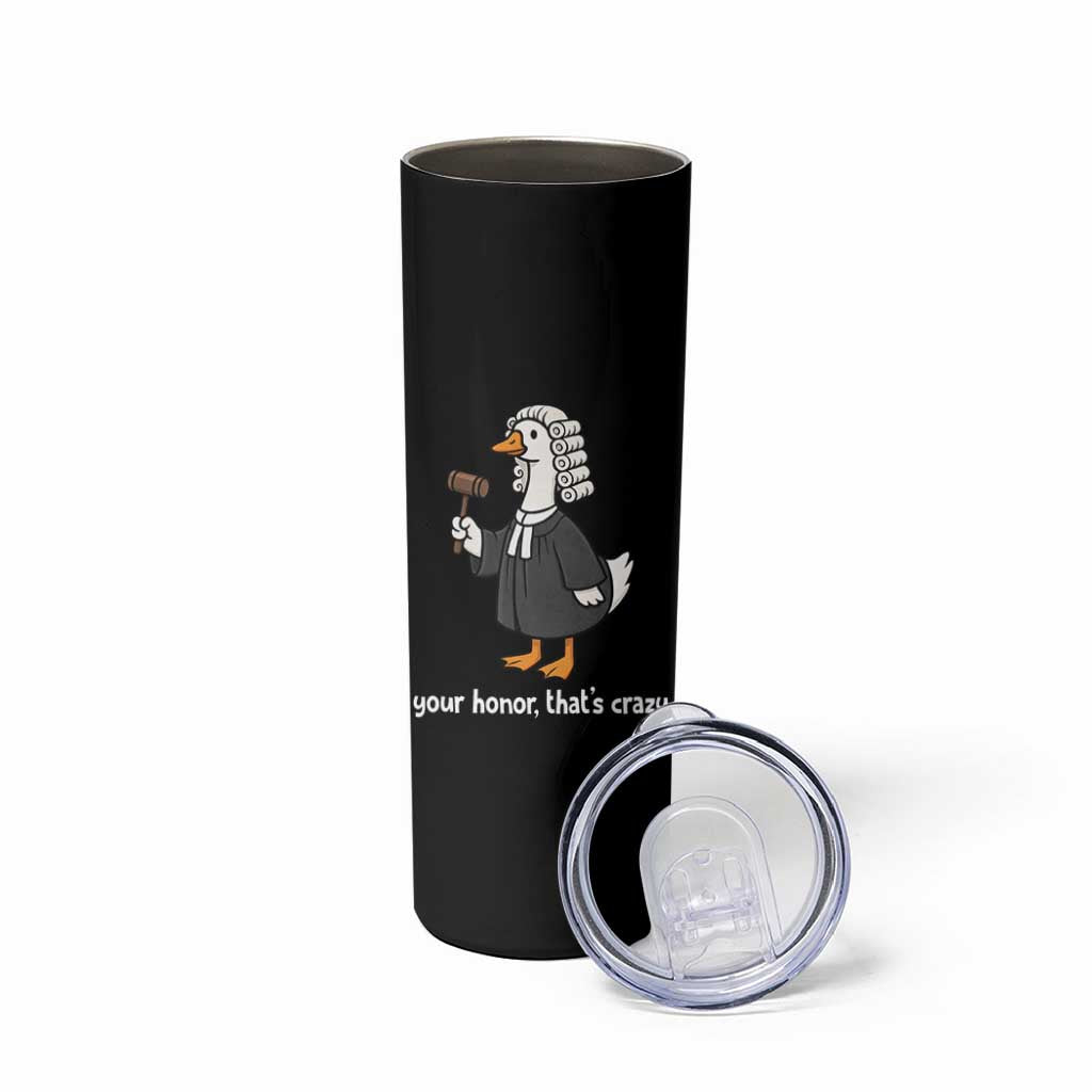 Goose Lawyer Skinny Tumbler Law School Graduation Gift Funny Silly Gooses Lovers - Wonder Print Shop