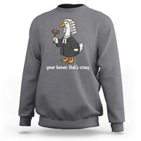 Goose Lawyer Sweatshirt Law School Graduation Gift Funny Silly Gooses Lovers - Wonder Print Shop