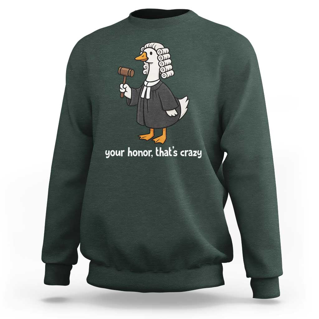 Goose Lawyer Sweatshirt Law School Graduation Gift Funny Silly Gooses Lovers - Wonder Print Shop