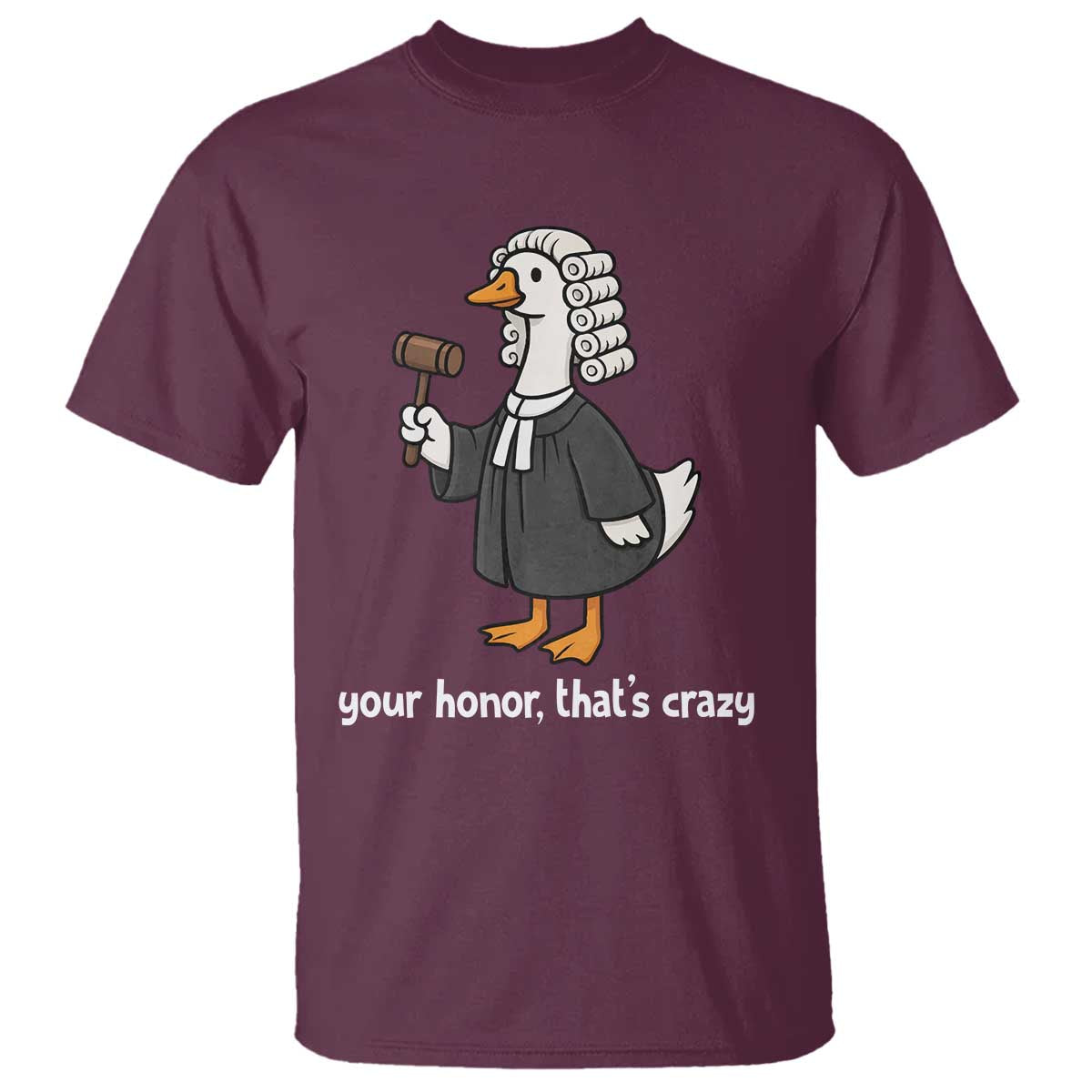 Goose Lawyer T Shirt Law School Graduation Gift Funny Silly Gooses Lovers - Wonder Print Shop