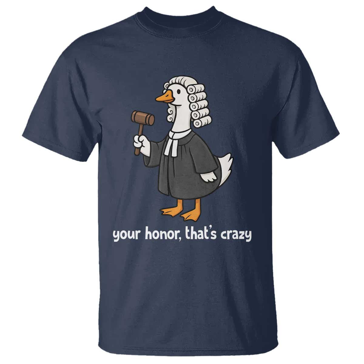 Goose Lawyer T Shirt Law School Graduation Gift Funny Silly Gooses Lovers - Wonder Print Shop