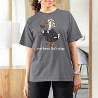 Goose Lawyer T Shirt For Women Law School Graduation Gift Funny Silly Gooses Lovers - Wonder Print Shop