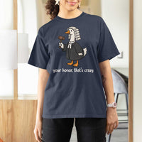 Goose Lawyer T Shirt For Women Law School Graduation Gift Funny Silly Gooses Lovers - Wonder Print Shop