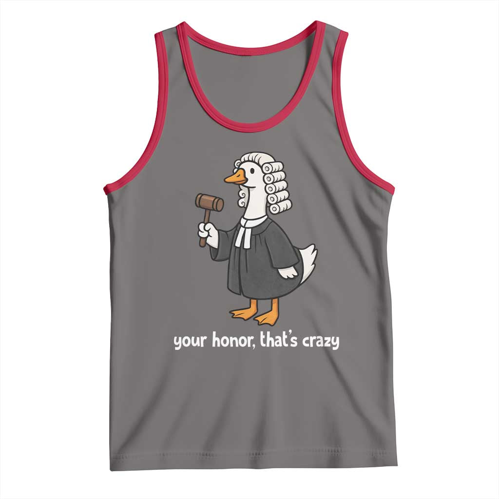 Goose Lawyer Tank Top Law School Graduation Gift Funny Silly Gooses Lovers - Wonder Print Shop