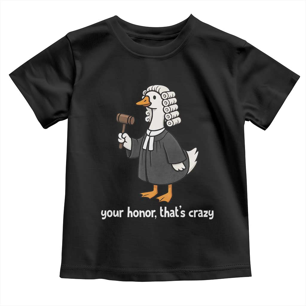 Goose Lawyer Toddler T Shirt Law School Graduation Gift Funny Silly Gooses Lovers - Wonder Print Shop