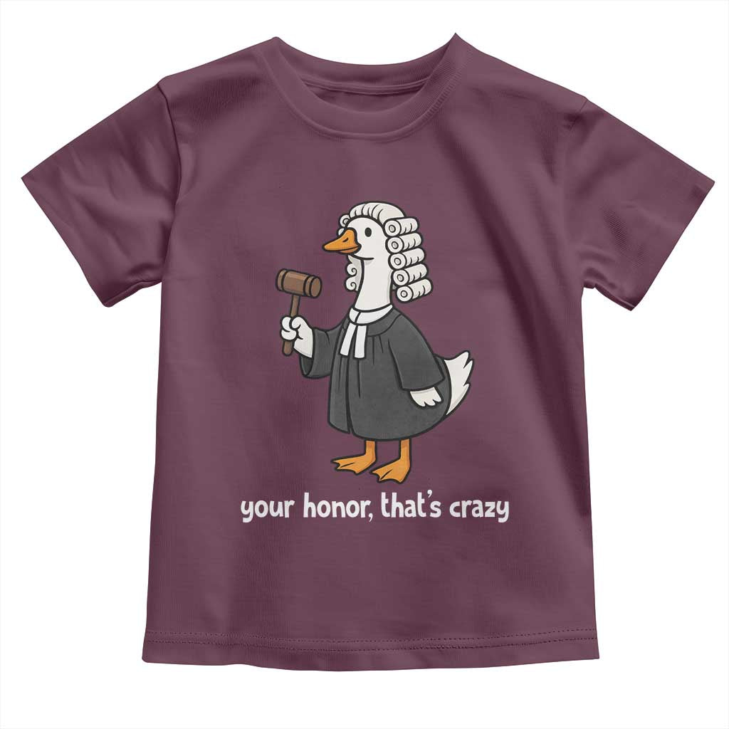 Goose Lawyer Toddler T Shirt Law School Graduation Gift Funny Silly Gooses Lovers - Wonder Print Shop