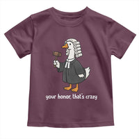 Goose Lawyer Toddler T Shirt Law School Graduation Gift Funny Silly Gooses Lovers - Wonder Print Shop