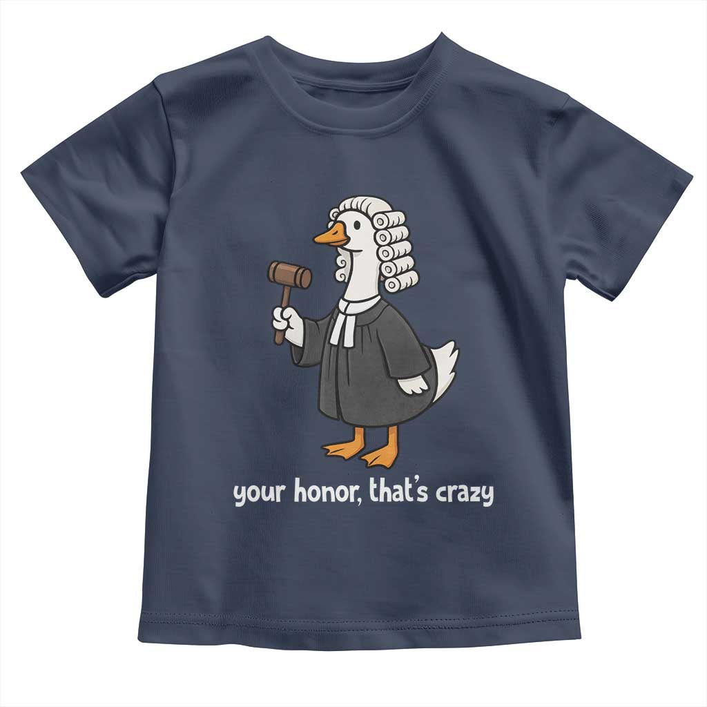 Goose Lawyer Toddler T Shirt Law School Graduation Gift Funny Silly Gooses Lovers - Wonder Print Shop