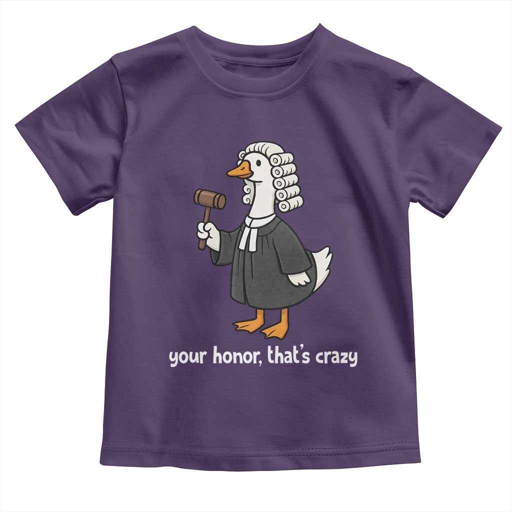 Goose Lawyer Toddler T Shirt Law School Graduation Gift Funny Silly Gooses Lovers - Wonder Print Shop