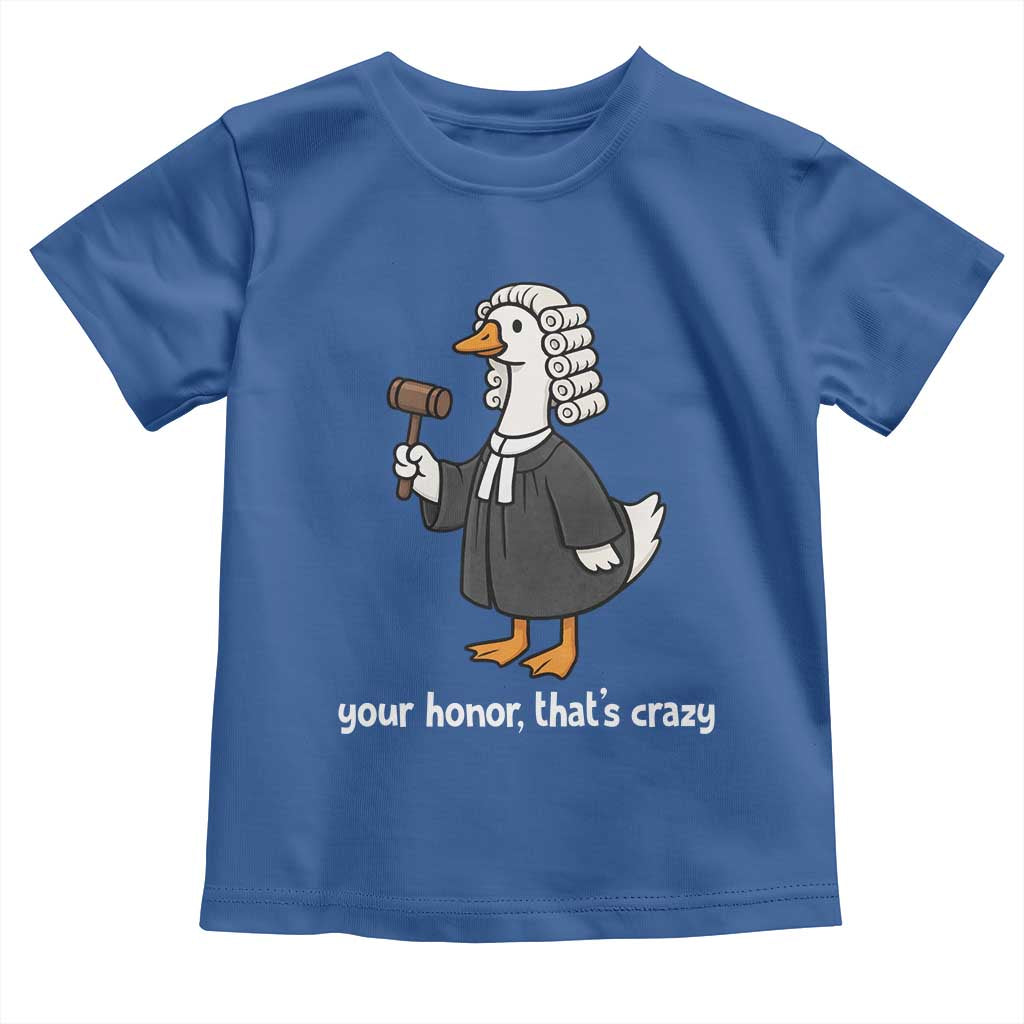 Goose Lawyer Toddler T Shirt Law School Graduation Gift Funny Silly Gooses Lovers - Wonder Print Shop