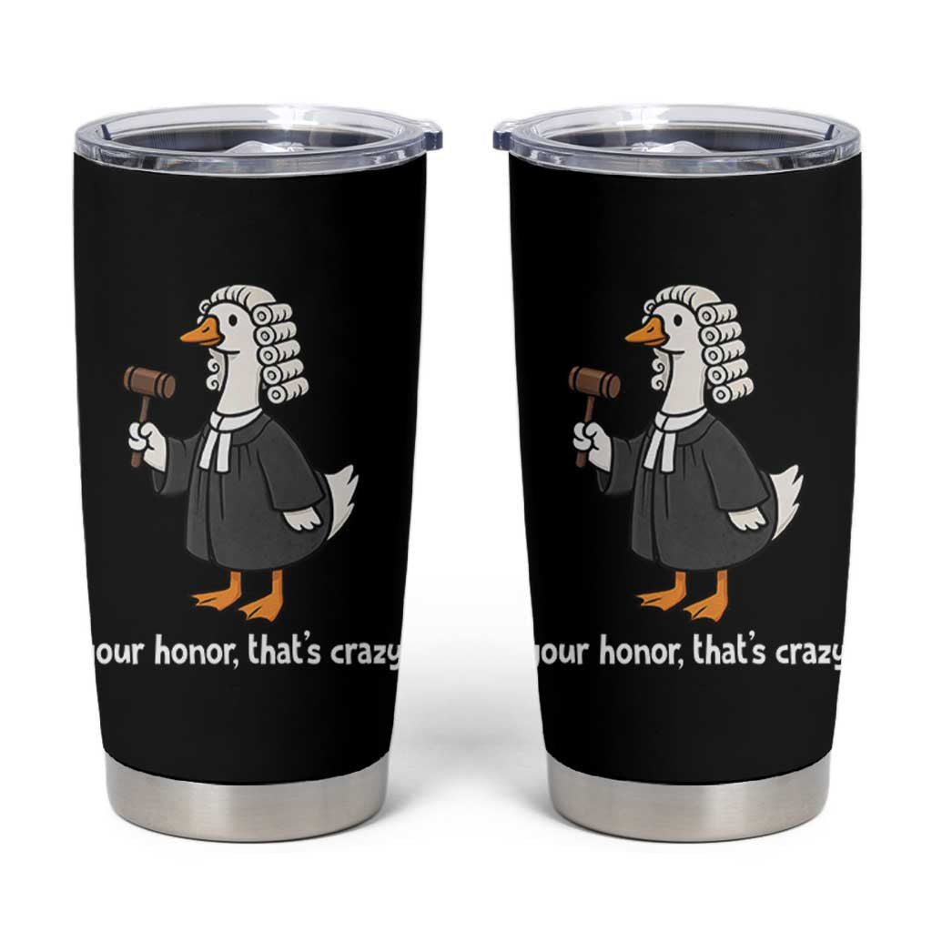 Goose Lawyer Tumbler Cup Law School Graduation Gift Funny Silly Gooses Lovers - Wonder Print Shop
