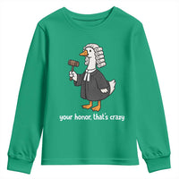 Goose Lawyer Youth Sweatshirt Law School Graduation Gift Funny Silly Gooses Lovers - Wonder Print Shop