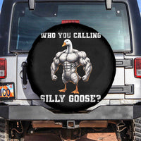 Who You Calling Silly Goose Funny Gym Meme Spare Tire Cover - Wonder Print Shop