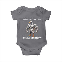 Who You Calling Silly Goose Funny Gym Meme Baby Onesie - Wonder Print Shop