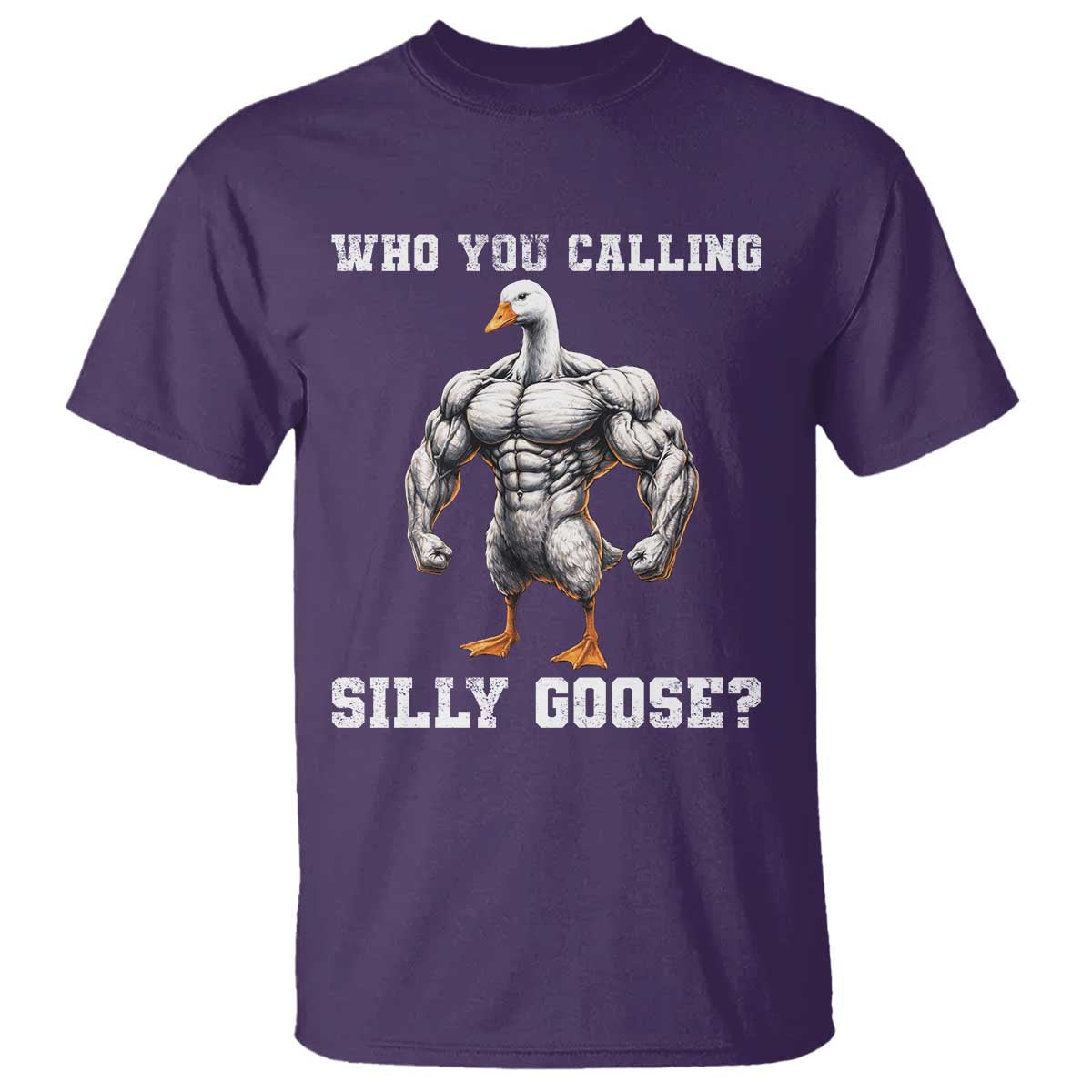 Who You Calling Silly Goose Funny Gym Meme T Shirt - Wonder Print Shop