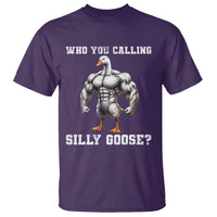 Who You Calling Silly Goose Funny Gym Meme T Shirt - Wonder Print Shop