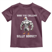 Who You Calling Silly Goose Funny Gym Meme Toddler T Shirt - Wonder Print Shop