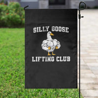 Silly Goose Lifting Club Garden Flag Funny Gym Meme - Wonder Print Shop