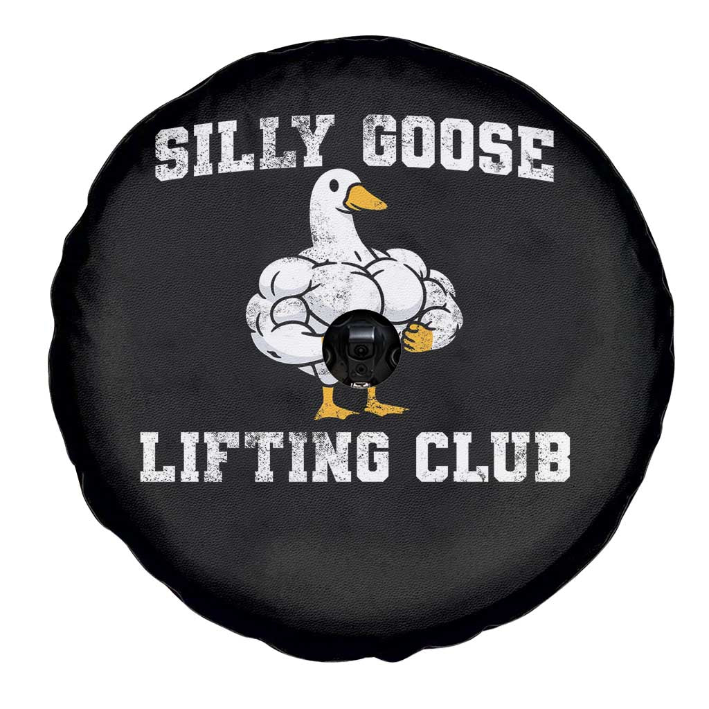 Silly Goose Lifting Club Spare Tire Cover Funny Gym Meme - Wonder Print Shop
