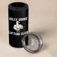 Silly Goose Lifting Club 4 in 1 Can Cooler Tumbler Funny Gym Meme - Wonder Print Shop