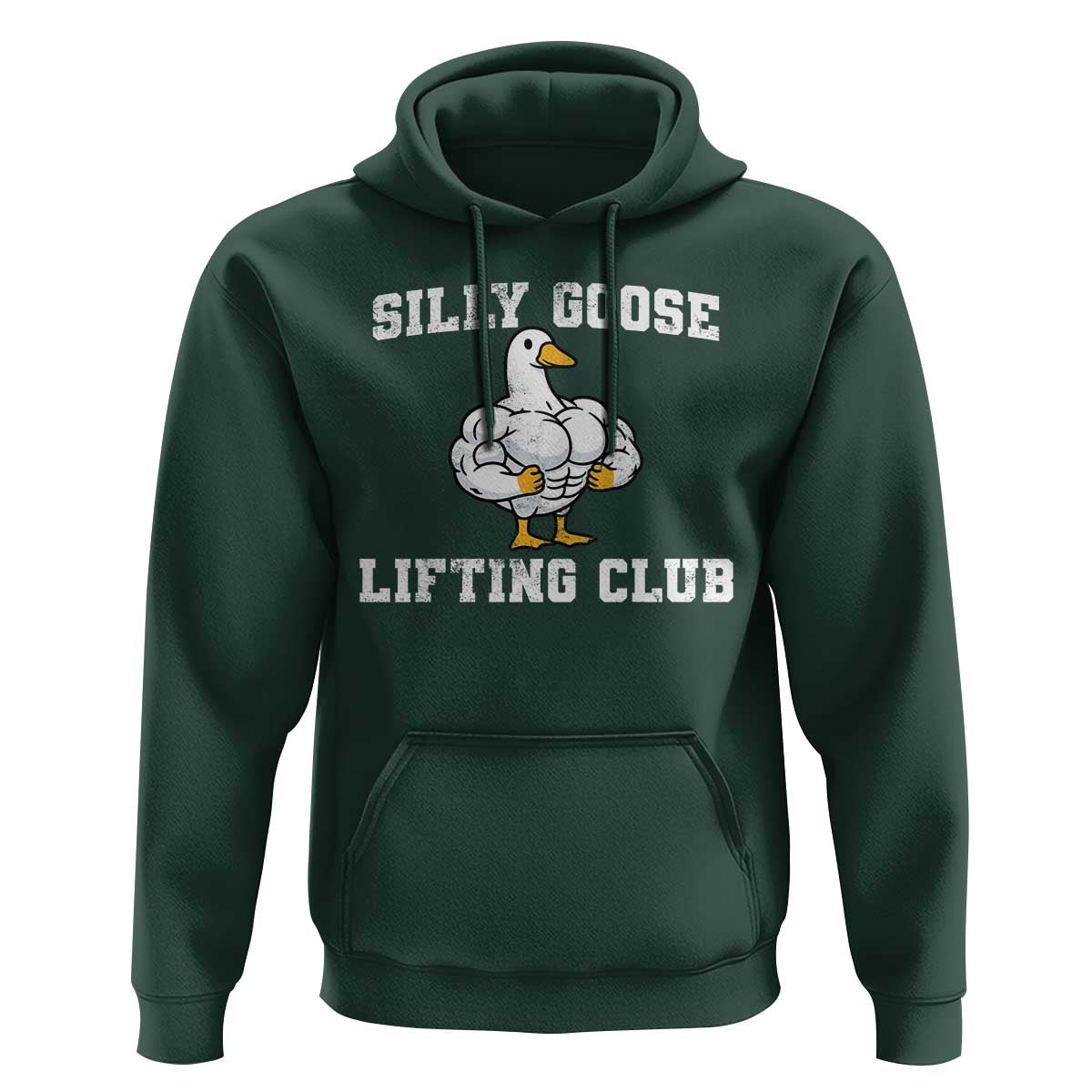 Silly Goose Lifting Club Hoodie Funny Gym Meme - Wonder Print Shop