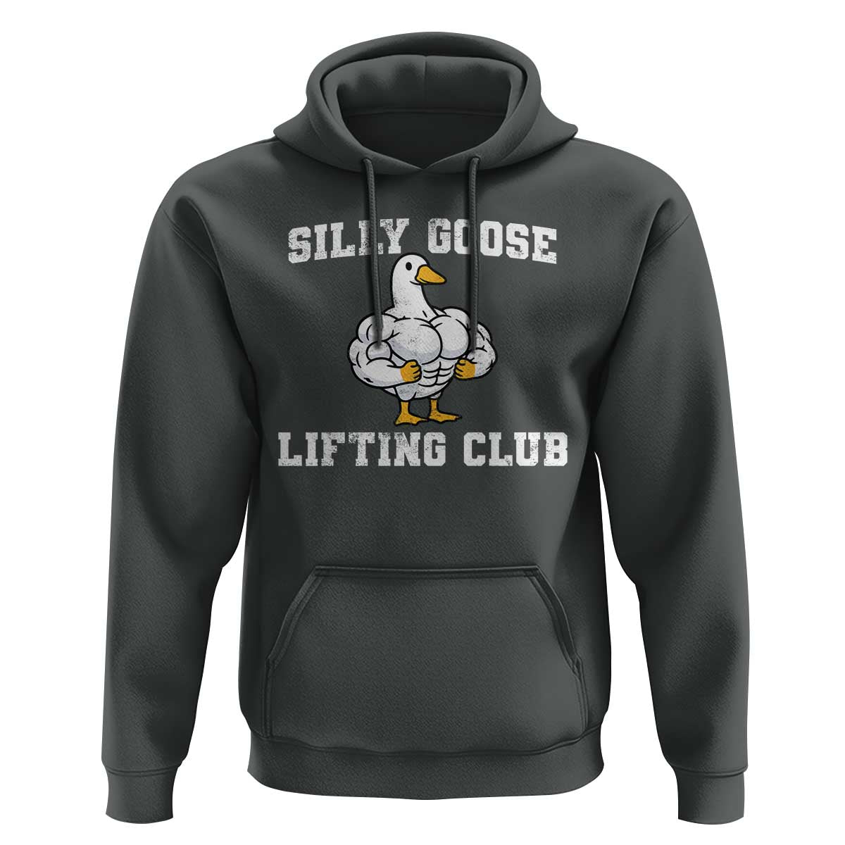Silly Goose Lifting Club Hoodie Funny Gym Meme - Wonder Print Shop