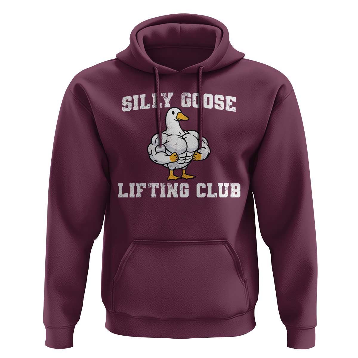 Silly Goose Lifting Club Hoodie Funny Gym Meme - Wonder Print Shop