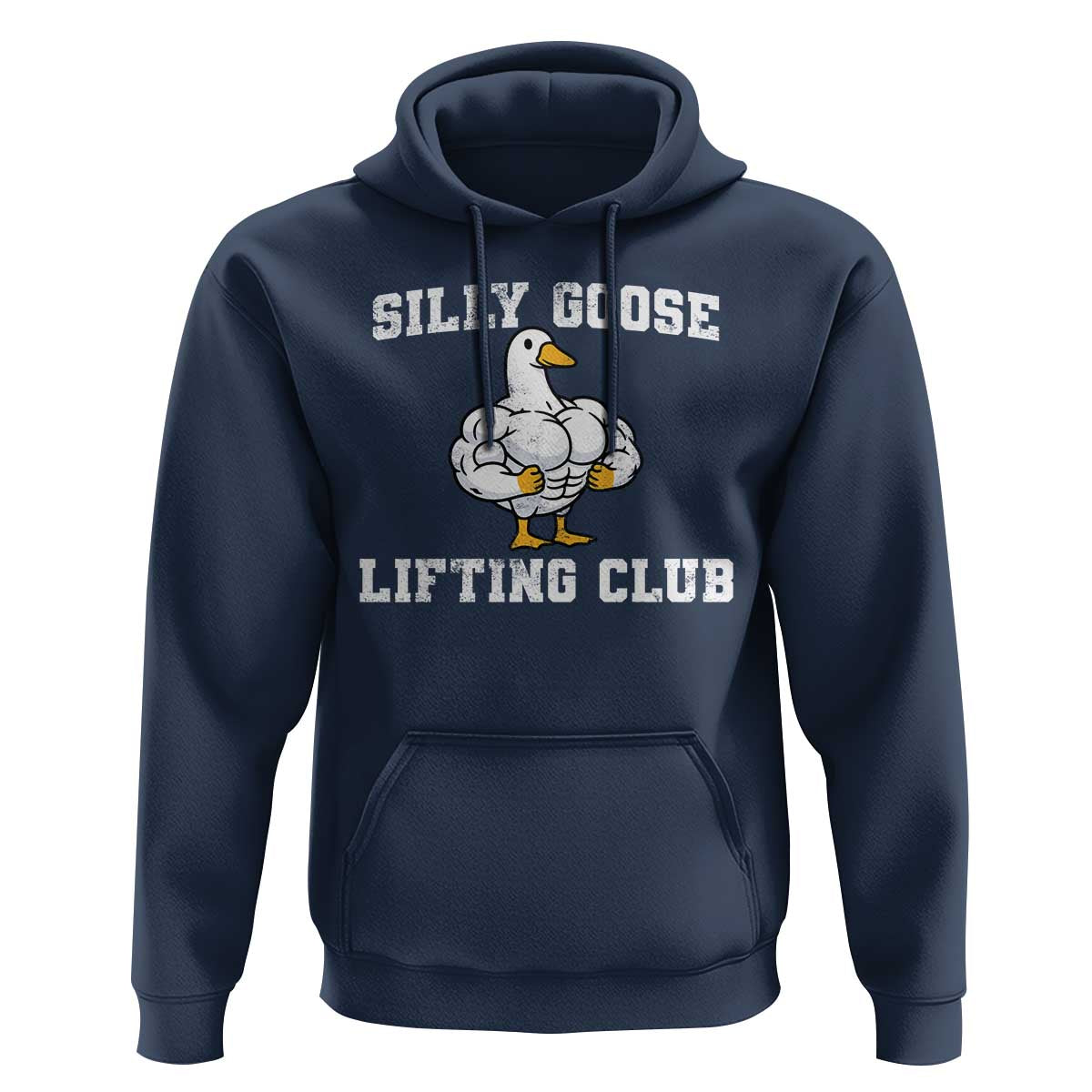 Silly Goose Lifting Club Hoodie Funny Gym Meme - Wonder Print Shop