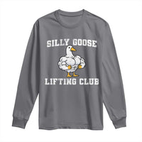 Silly Goose Lifting Club Long Sleeve Shirt Funny Gym Meme - Wonder Print Shop